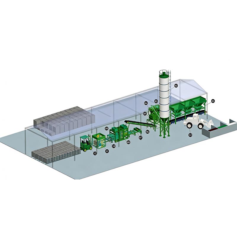 Stroj na výrobu dutých cihel